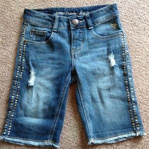 Justice Denim size 10S shorts