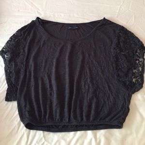 Gray American eagle shirt