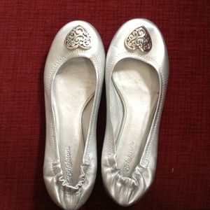 Brighton silver flats.