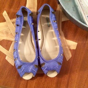 Periwinkle blue flats!