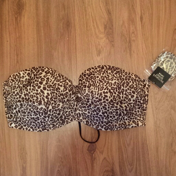 🚫SOLD🚫Victoria's Secret Lace-up Back Bandeau NWT