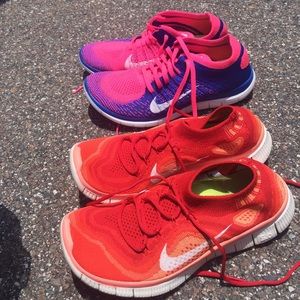 Nike Bundle. Flyknit Free 4.0 and 5.0