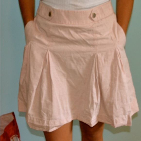 Pink jcrew skirt