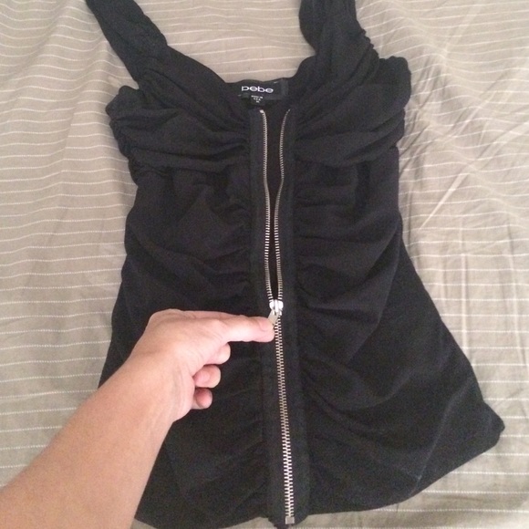 Front Zip Sexy Top - Picture 3 of 4