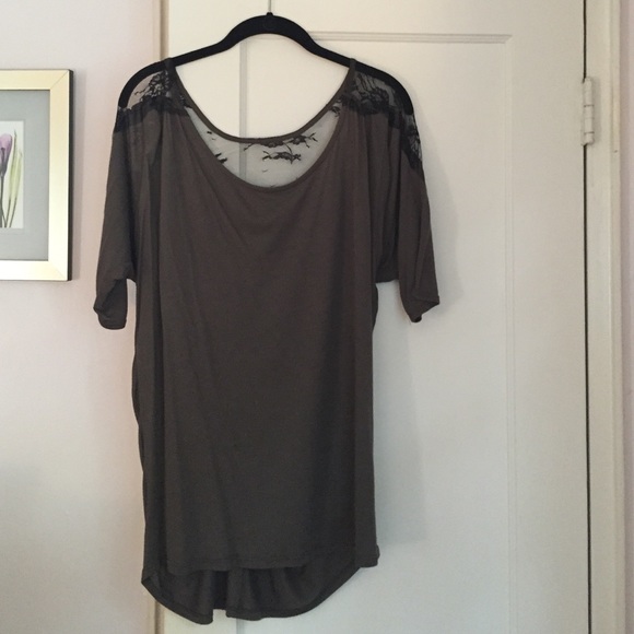 Forever 21 drapey lace top!