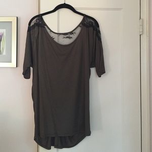 Forever 21 drapey lace top!