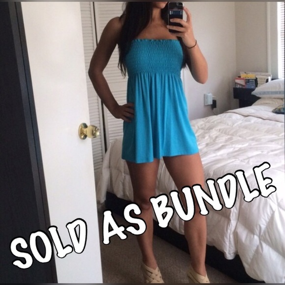 🔵4 for $20🔵 Teal Dressy Tube Top