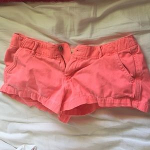 pink hollister shorts