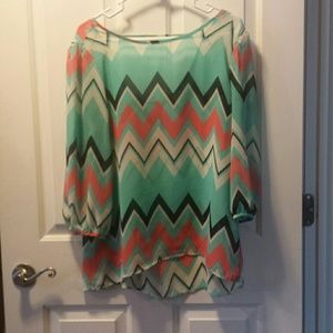 Chevron blouse