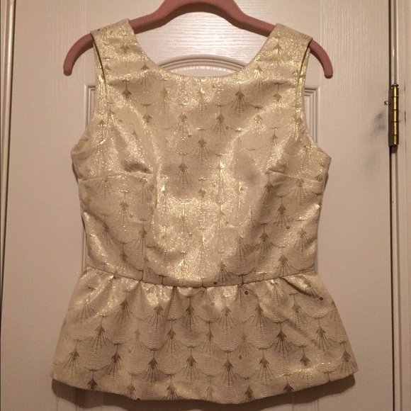 H&M peplum top. NWT