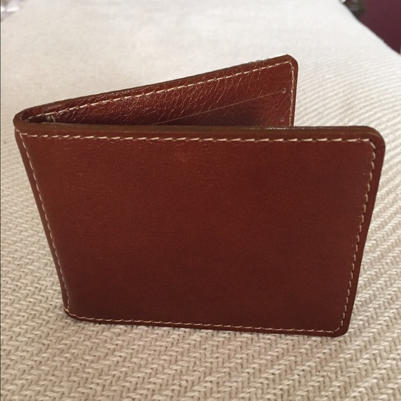 Leather billfold wallet