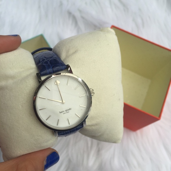 kate spade Accessories - KATE SPADE WATCH NEW WITH BATTERY BLUE