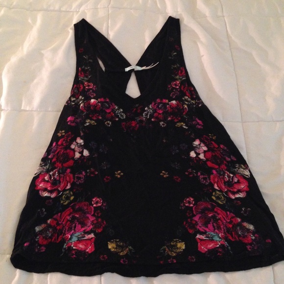 Urban Outfitters cute floral tank!