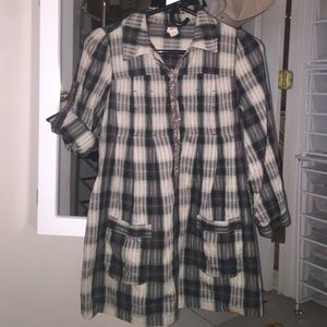 Free People Plaid Shirt