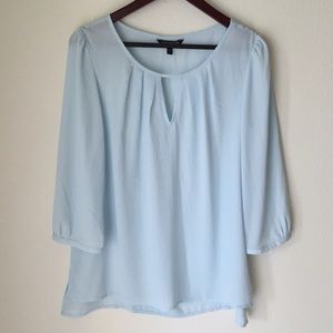 Express Pleated Front Blouse