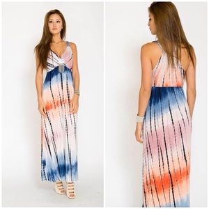 Under the Sun Tie Dye Maxi Dress