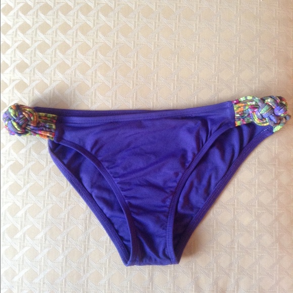 LPACE Purple Bikini Bottom Size L