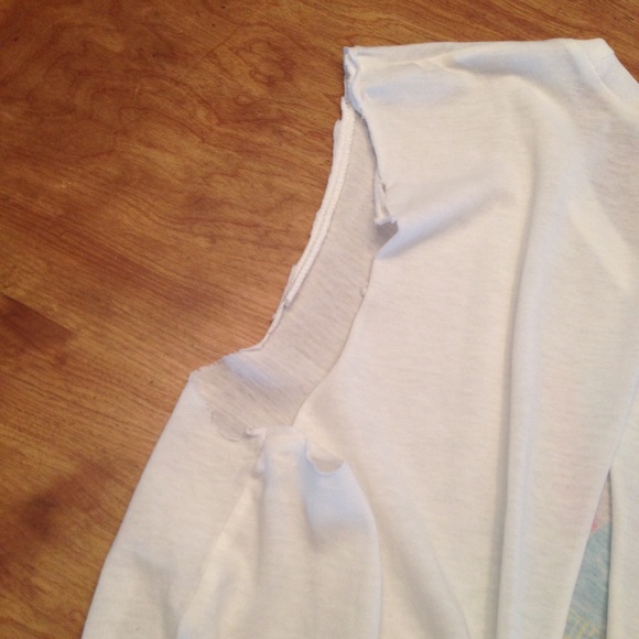 "God Save The Queen" Cut Up Concert Tee - Picture 4 of 4