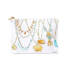 Lilly Pulitzer Seaspray Zip Pouch