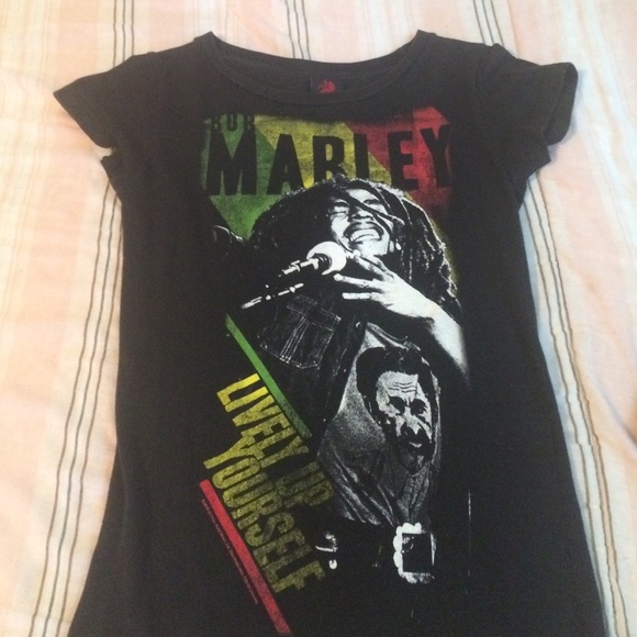Bob Marley rasta tee ✌🏻