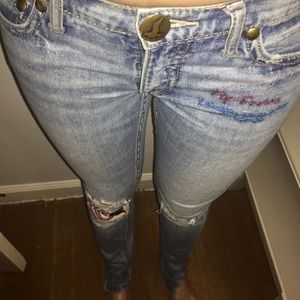 Free people skinny jeans