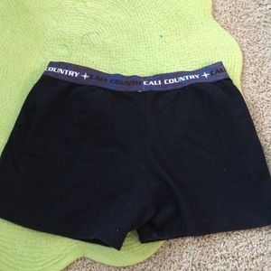 California Allstars practice shorts