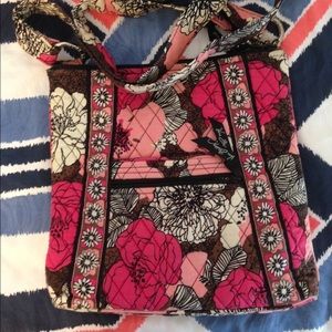 Vera Bradley Mocha Rouge Crossbody Bag