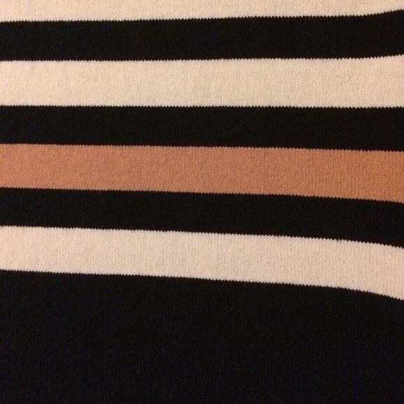 J Crew Nautical Striped 3/4 Sleeve Shirt - Picture 2 of 4