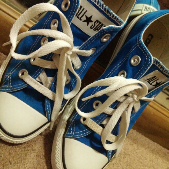 Blue Converse