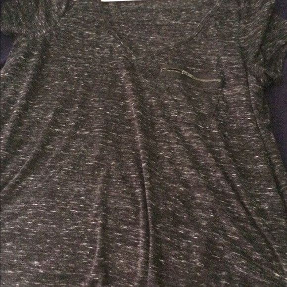 Forever 21 Plus Size V-Neck with zip pocket.