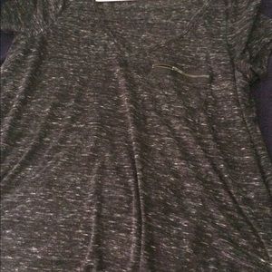 Forever 21 Plus Size V-Neck with zip pocket.