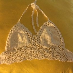 Knitted bralette