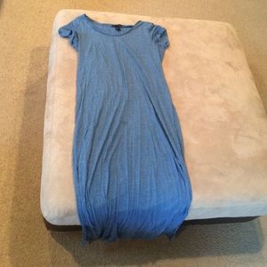 H&M blue maxi dress