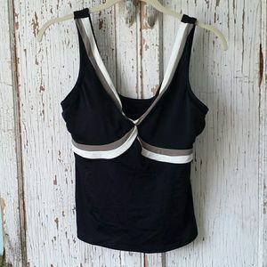 Land's End Tankini Top - Size 10