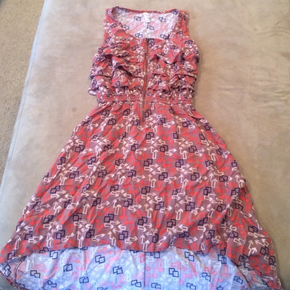 Tan A line dress