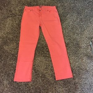 Ralph Lauren coral jeans