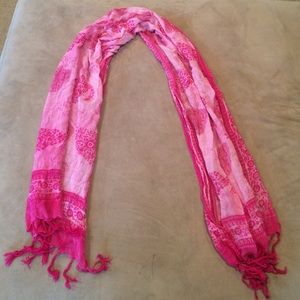 Pink Scarf