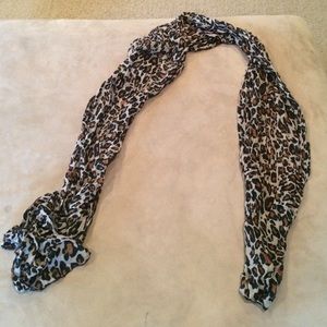 cheetah scarf