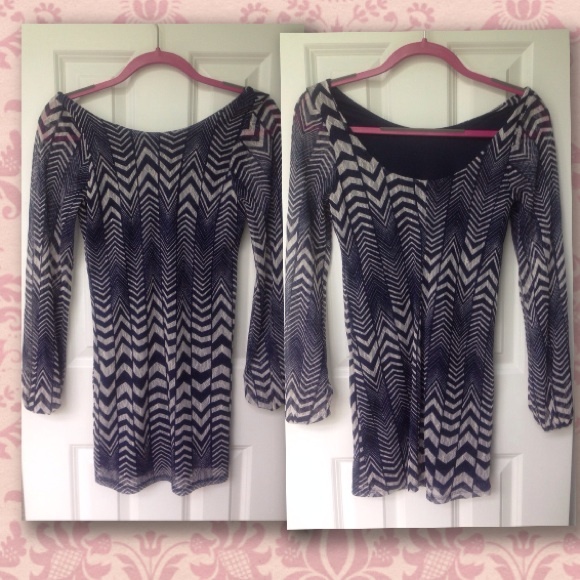 Low back long sleeve dress