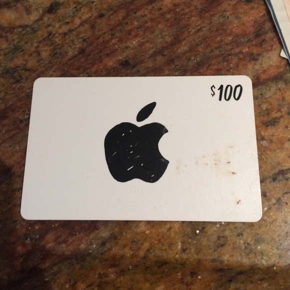 $100 Apple App Store gift card