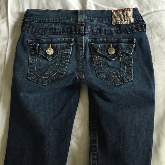 True religion skinny blue jean size w26 L31 - Picture 2 of 4