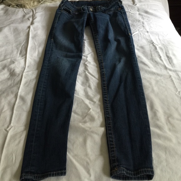 True religion skinny blue jean size w26 L31 - Picture 4 of 4