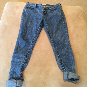 Dark Acid Wash Jeans