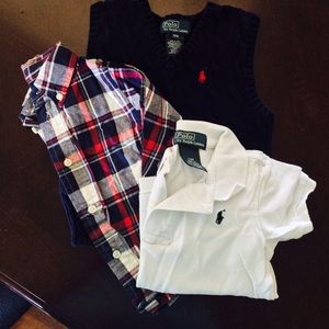 ❌SOLD❌Boy polo shirt bundle