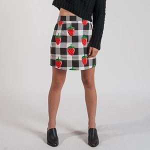 Lazy Oaf Check It Out Skirt