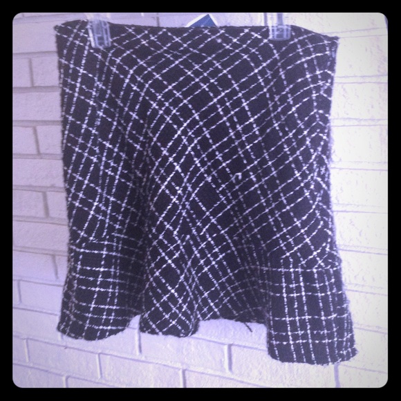 Black and White Skirt