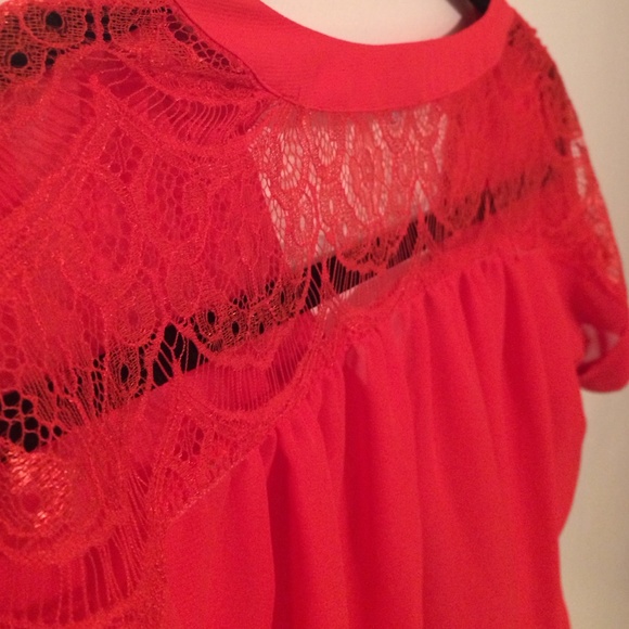 Red blouse - Picture 2 of 2