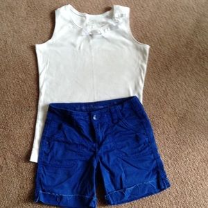 Justice Size 10 Slim Shorts outfit