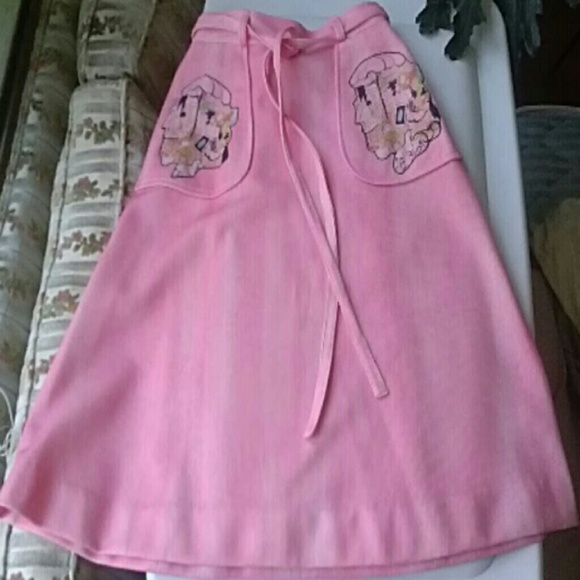 Vintage shirt, skirt set - Picture 3 of 3