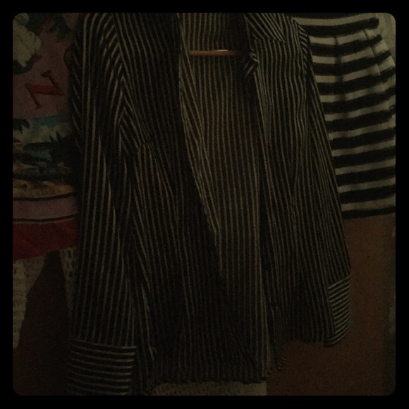 Zara Silk striped blouse